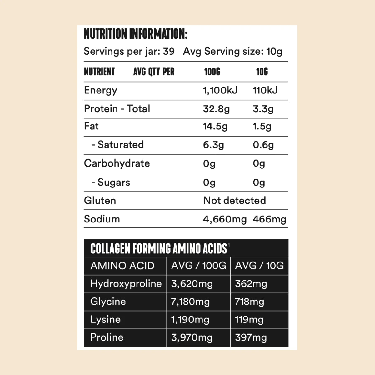 Bone Broth Body Glue Natural