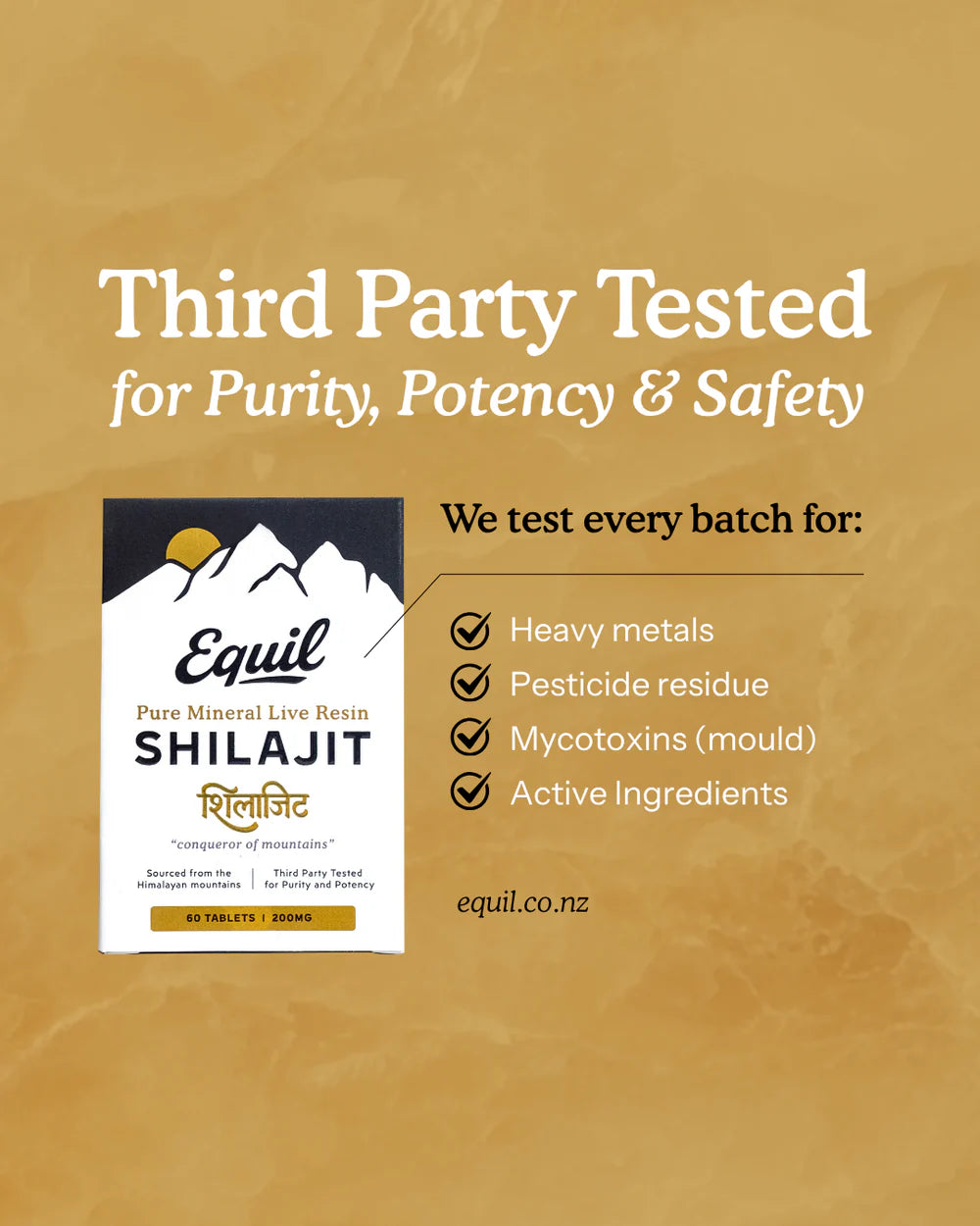 Pure Mineral Shilajit Tablets