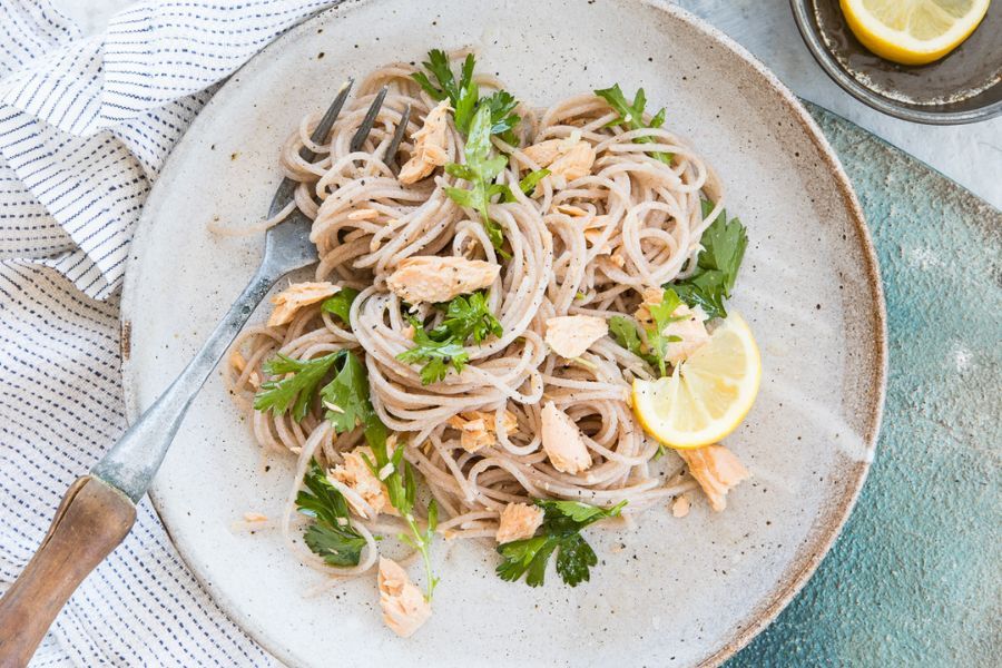 Salmon in Organic Extra Virgin Olive Oil - Can 120g