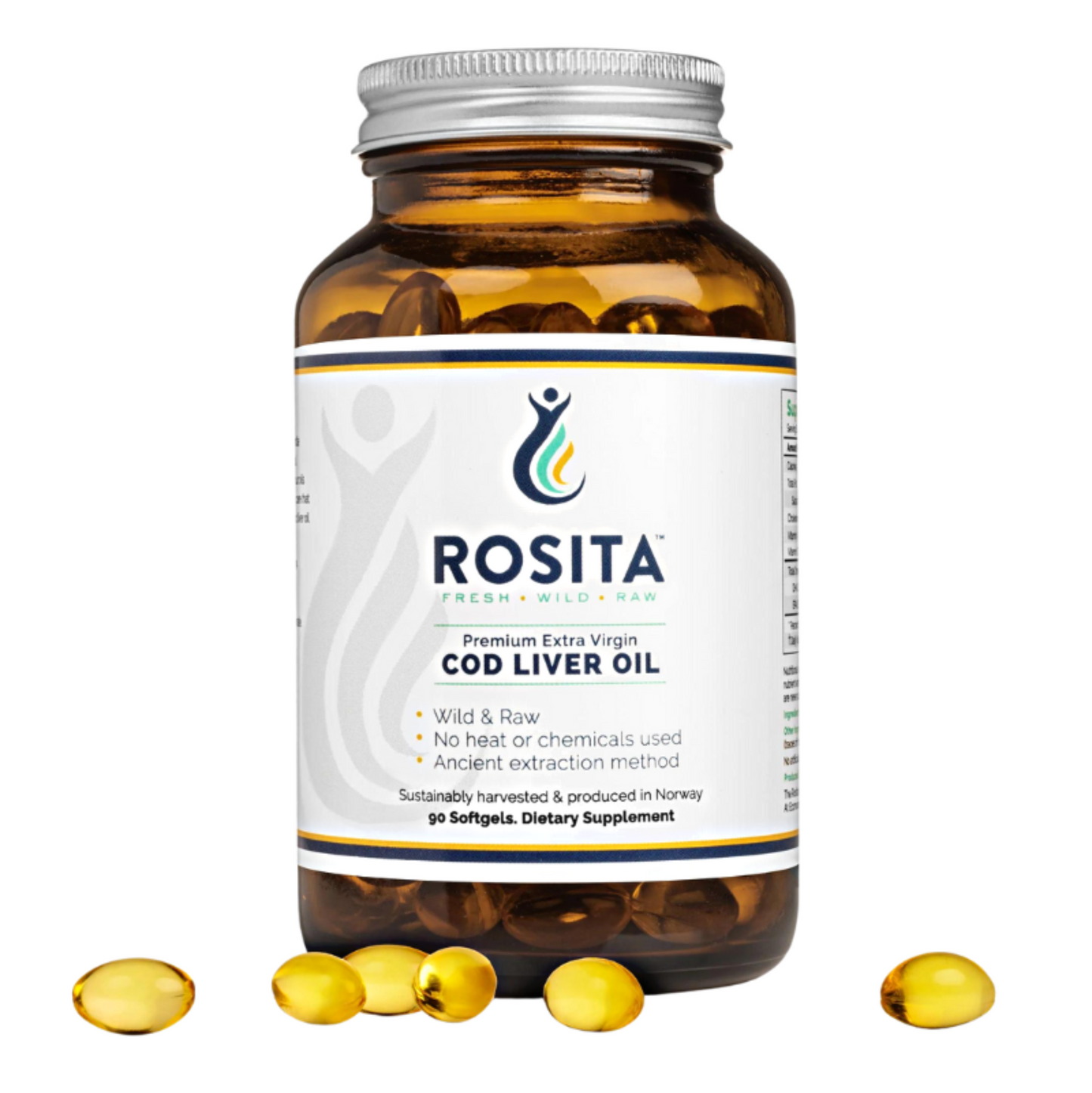 Extra Virgin Cod Liver Oil Softgels