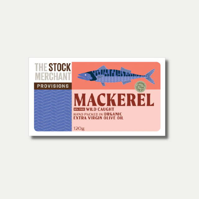 Mackerel in Organic Extra Virgin Olive Oil