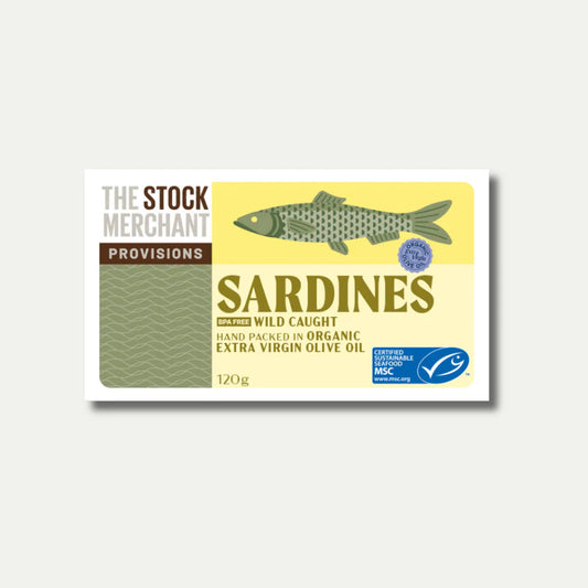 Sardines in Organic Extra Virgin Olive Oil