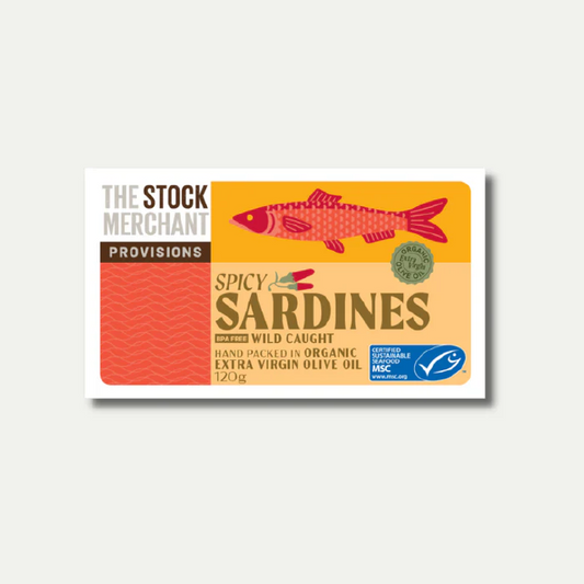 Spicy Sardines in Organic Extra Virgin Olive Oil