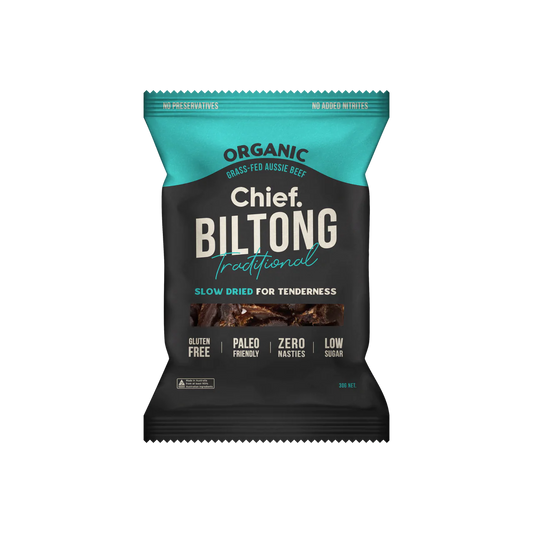 Chief Traditional Beef Biltong (30g Bag)