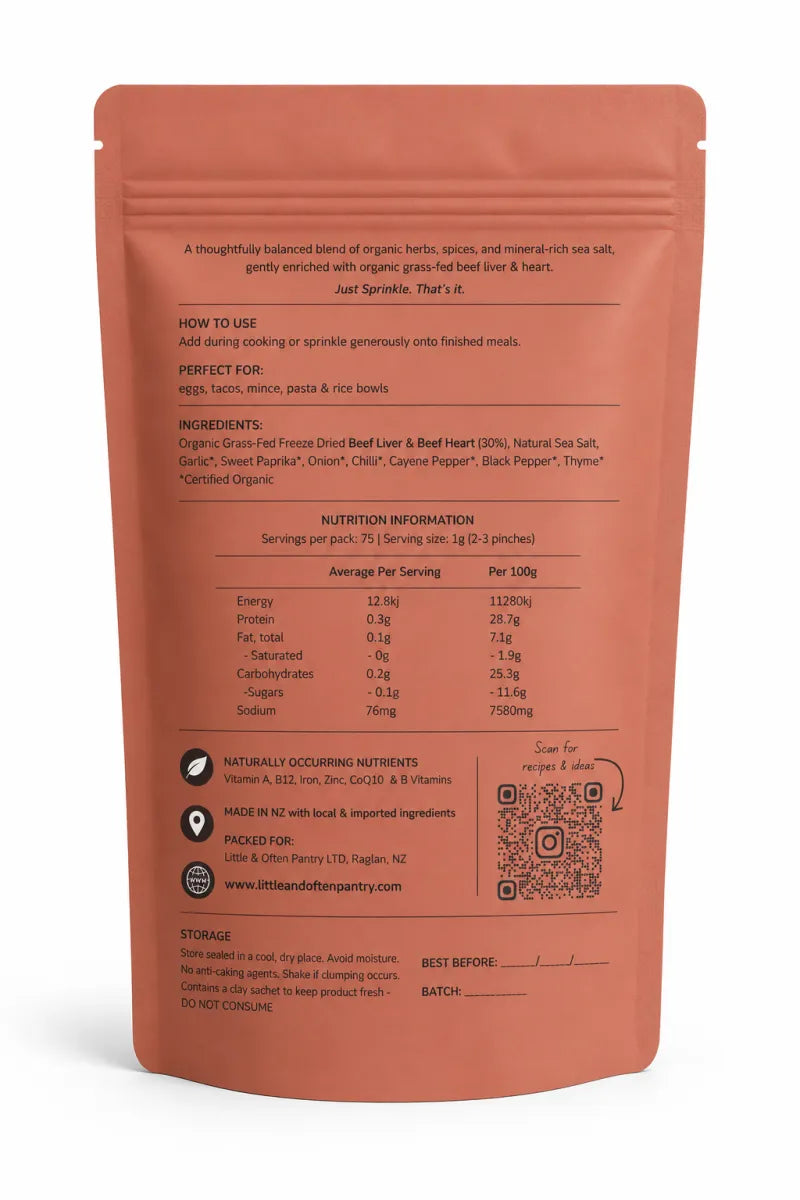 Little Spice Organic Beef Organ and Spice Blend