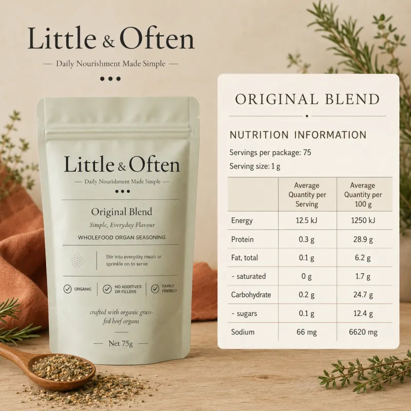 Original Organic Beef Organ and Spice Blend