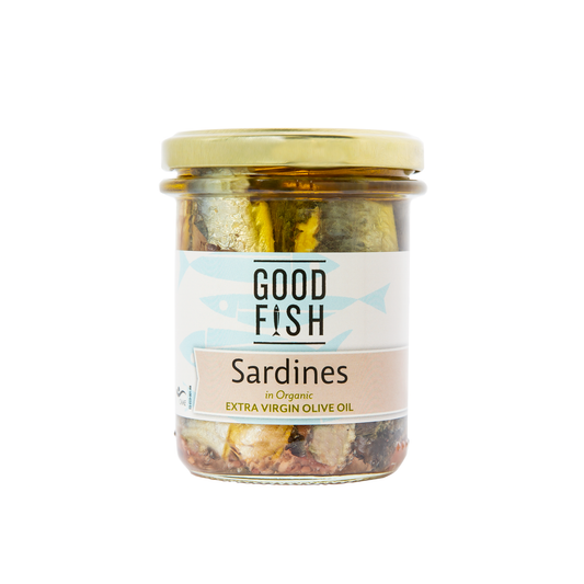 Sardines in Organic Extra Virgin Olive Oil
